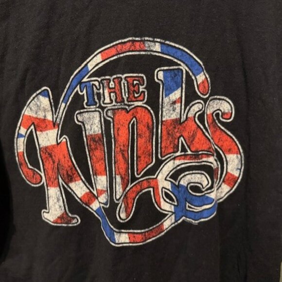 The Kinks - Union Jack Logo Vintage Style T-shirt - Unisex - Picture 10 of 16